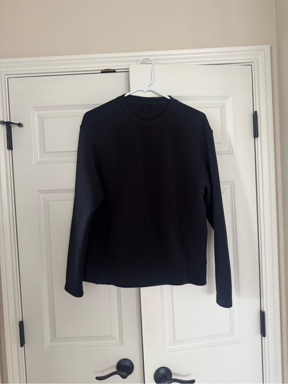 lululemon athletica Black Crewneck Sweatshirt